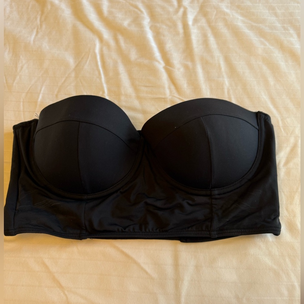 BCBG Black Bikini Sleek Swimwear